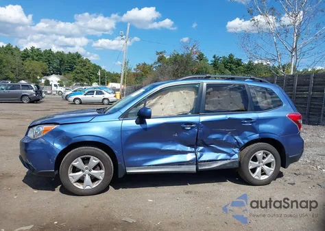 2016 Subaru Forester 2.5I Premium from USA, damaged, VIN JF2SJADC8GH475974